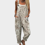 Moda Lusitana - Macacão Estampado Confortável