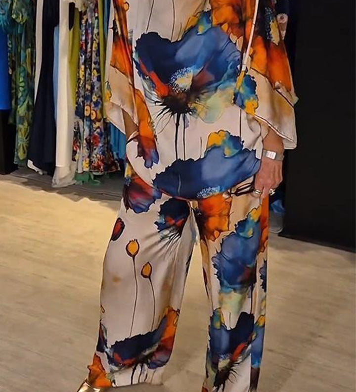 Patricia | Conjunto elegante com padrão