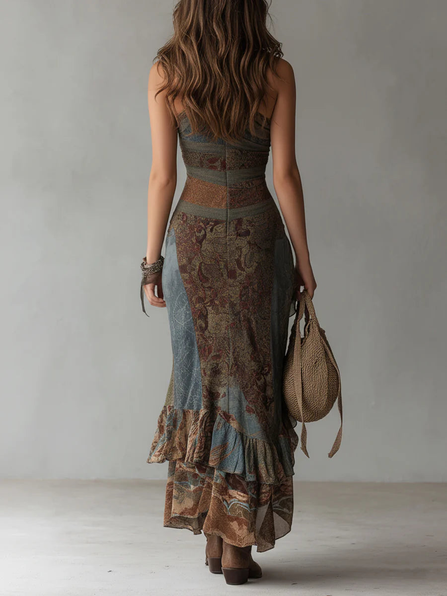 Moda Lusitana - Vestido Maxi Boho