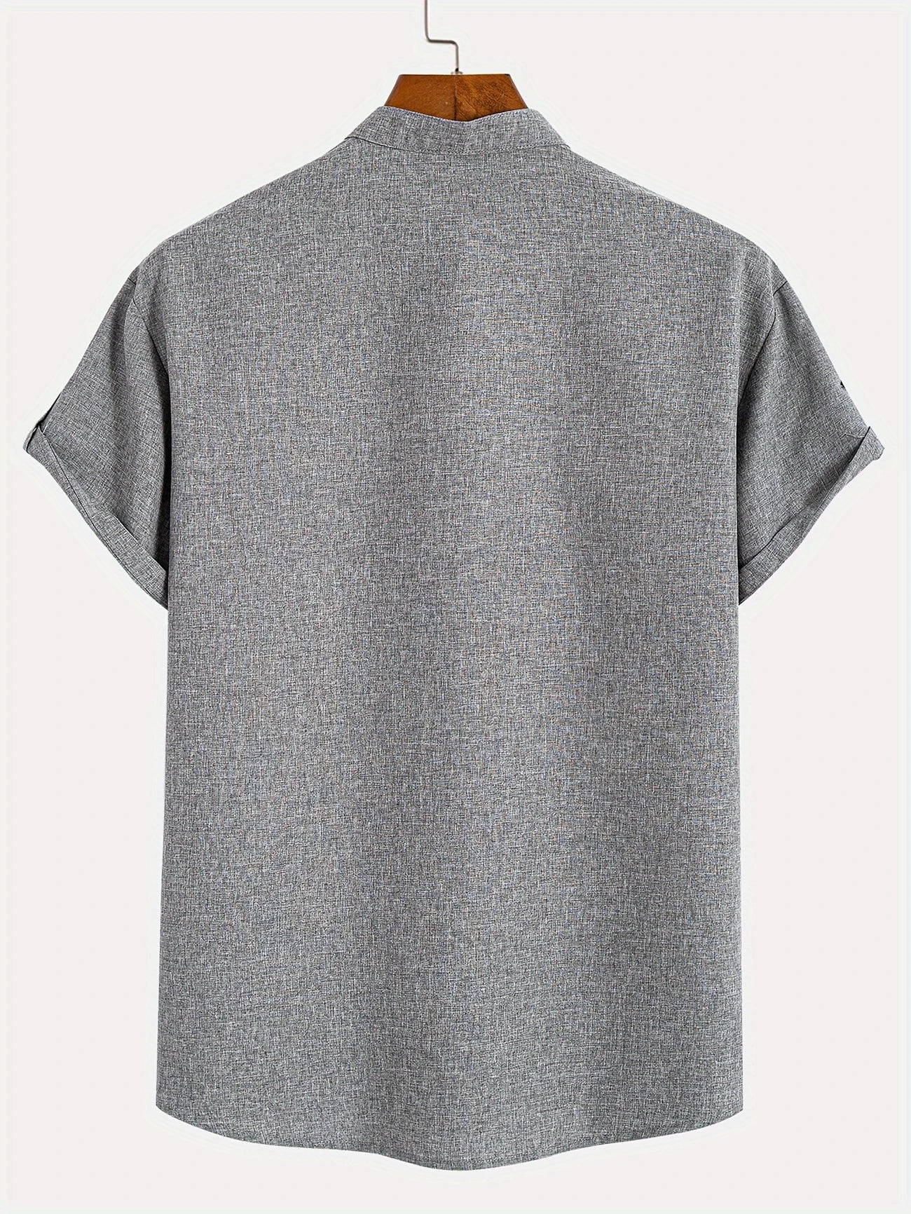 Moda Lusitana - Camisa Elegante com Colarinho Moderno