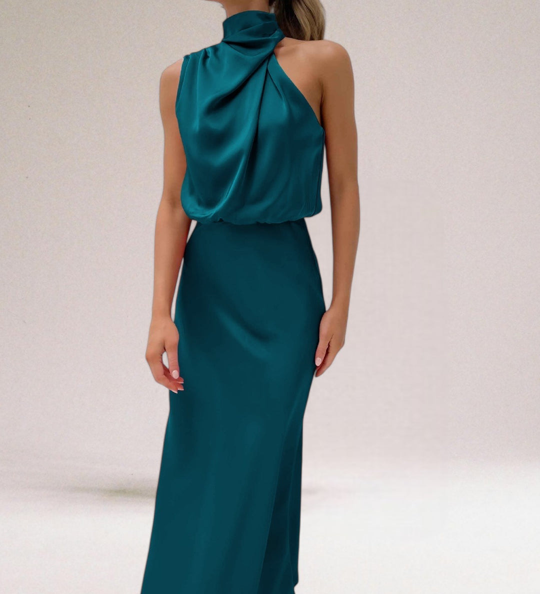 Moda Lusitana - Vestido Elegante Frente Única
