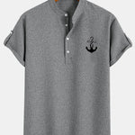 Moda Lusitana - Camisa Elegante com Colarinho Moderno