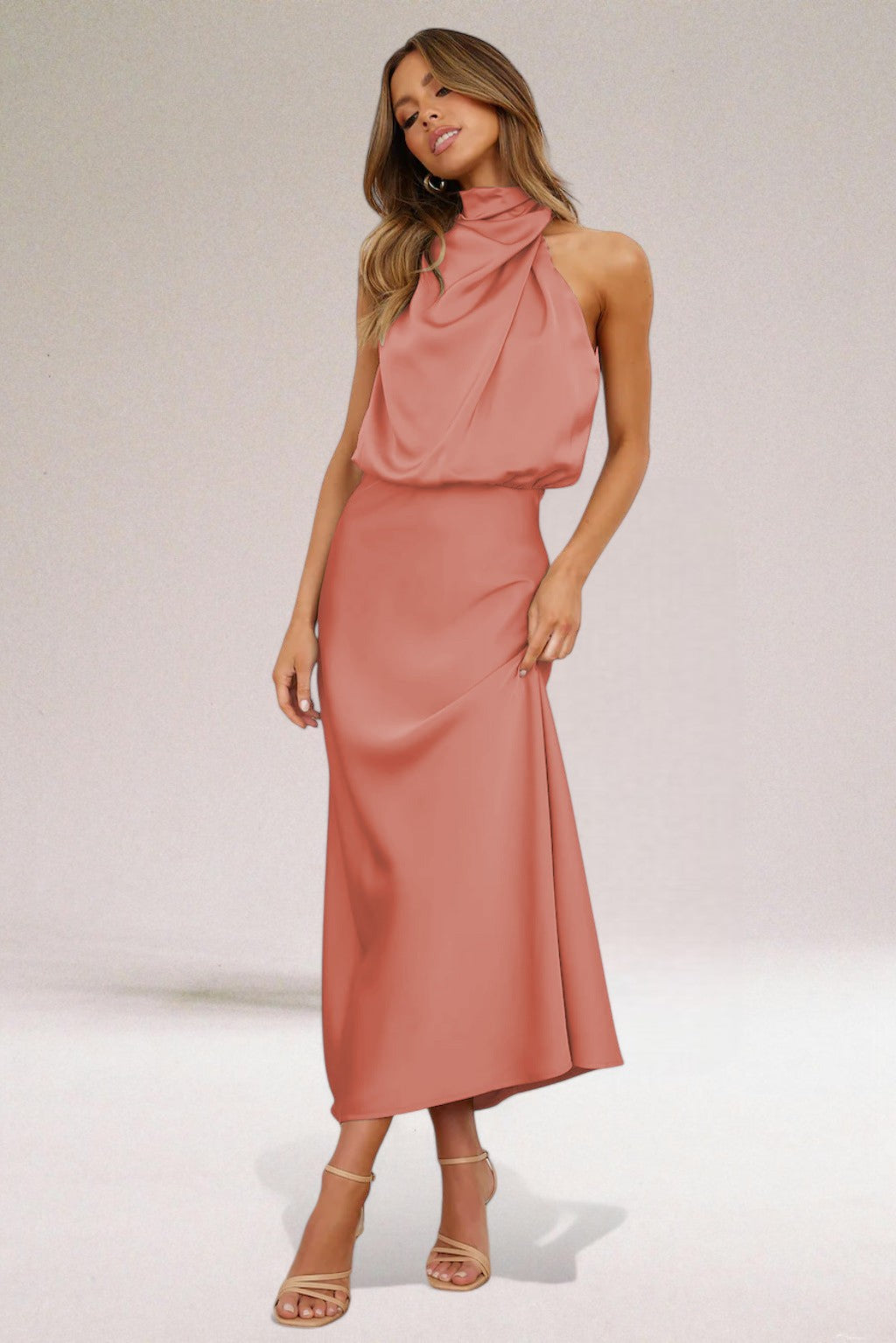 Vestido Glamouroso Halter
