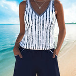 Moda Lusitana - Conjunto de Tankini com Estilo Casual