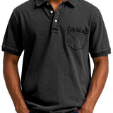 Maxime™ | Camisa polo casual vintage para homem