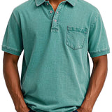 Maxime™ | Camisa polo casual vintage para homem