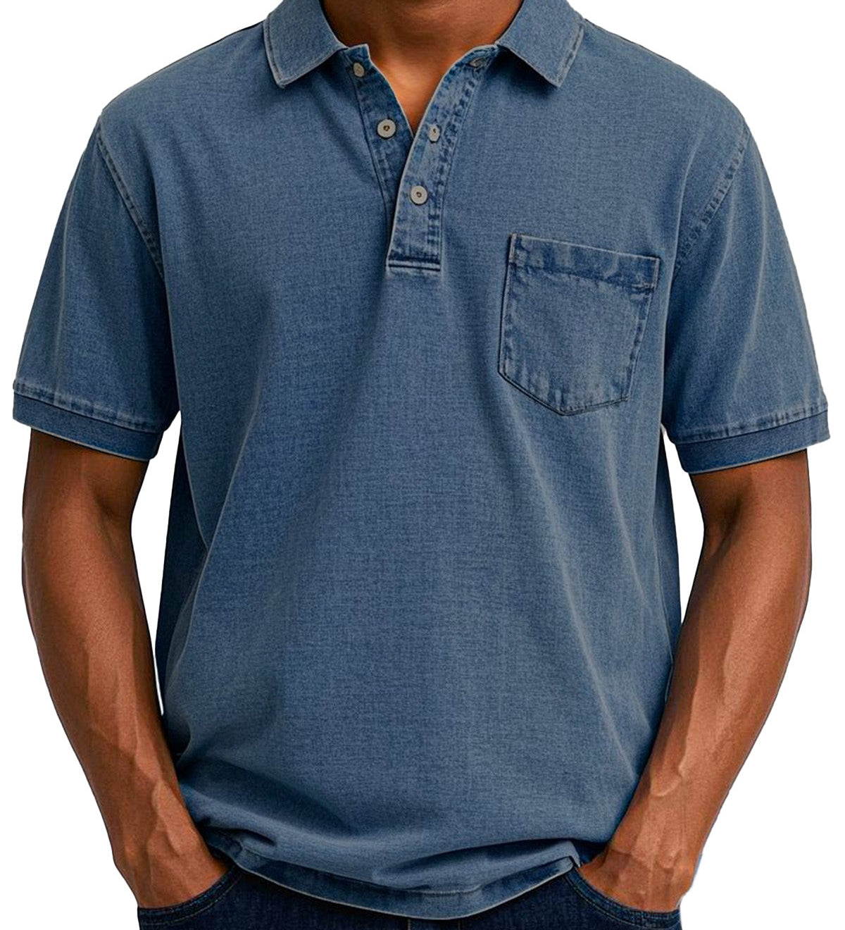 Maxime™ | Camisa polo casual vintage para homem