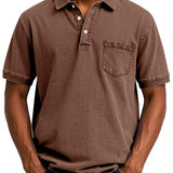 Maxime™ | Camisa polo casual vintage para homem