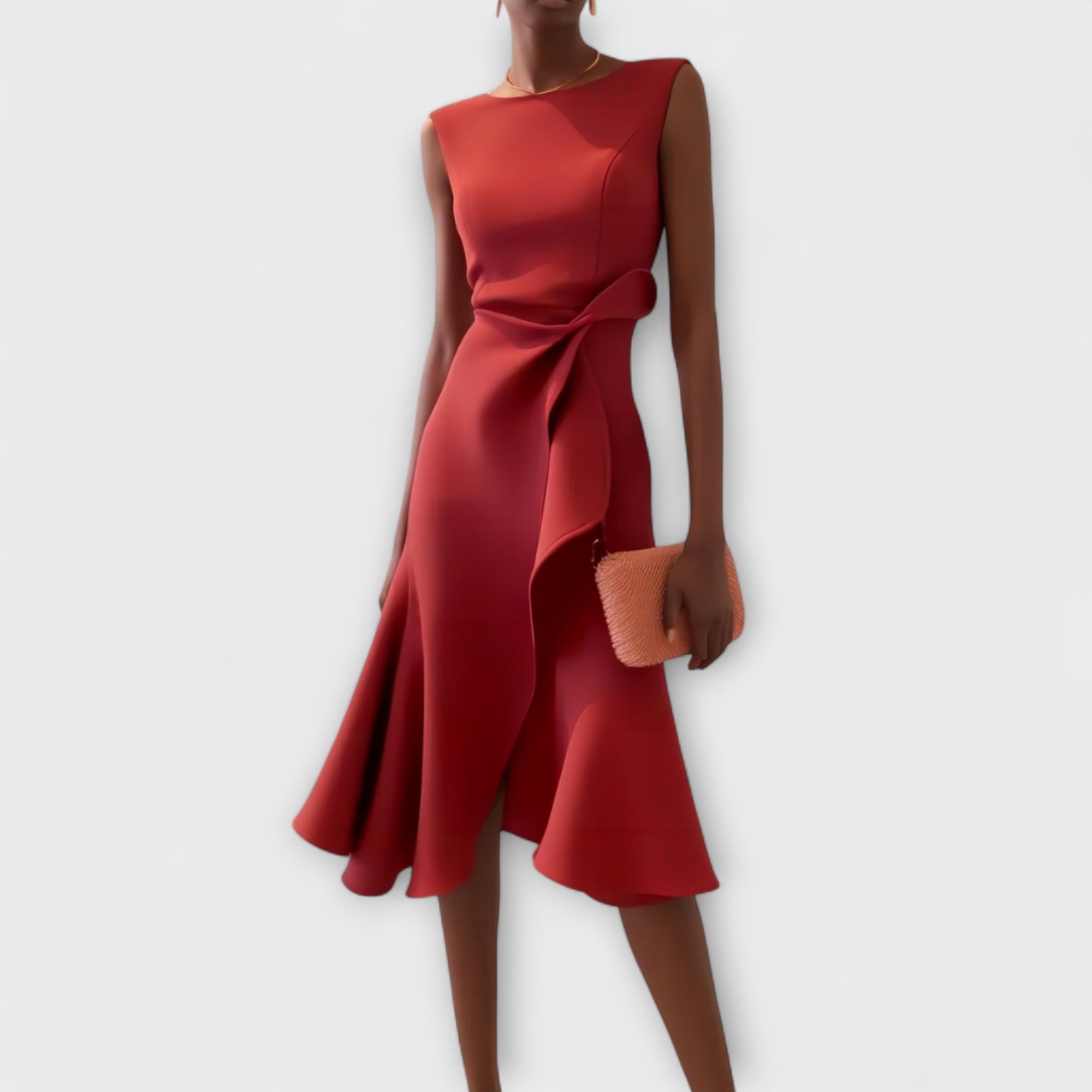 Moda Lusitana - Vestido Midi Elegante