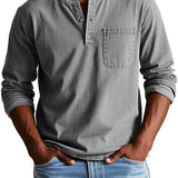 Lenoir™ | Camisa vintage de manga comprida