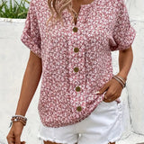 Paola™ | CAMISA FLORAL FÁCIL DE COMBINAR