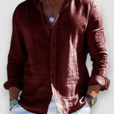 Moda Lusitana - Camisa Casual de Algodão