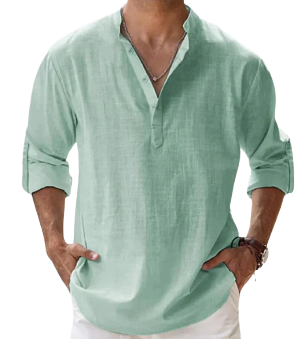 Camisa de algodão Fiorenzo