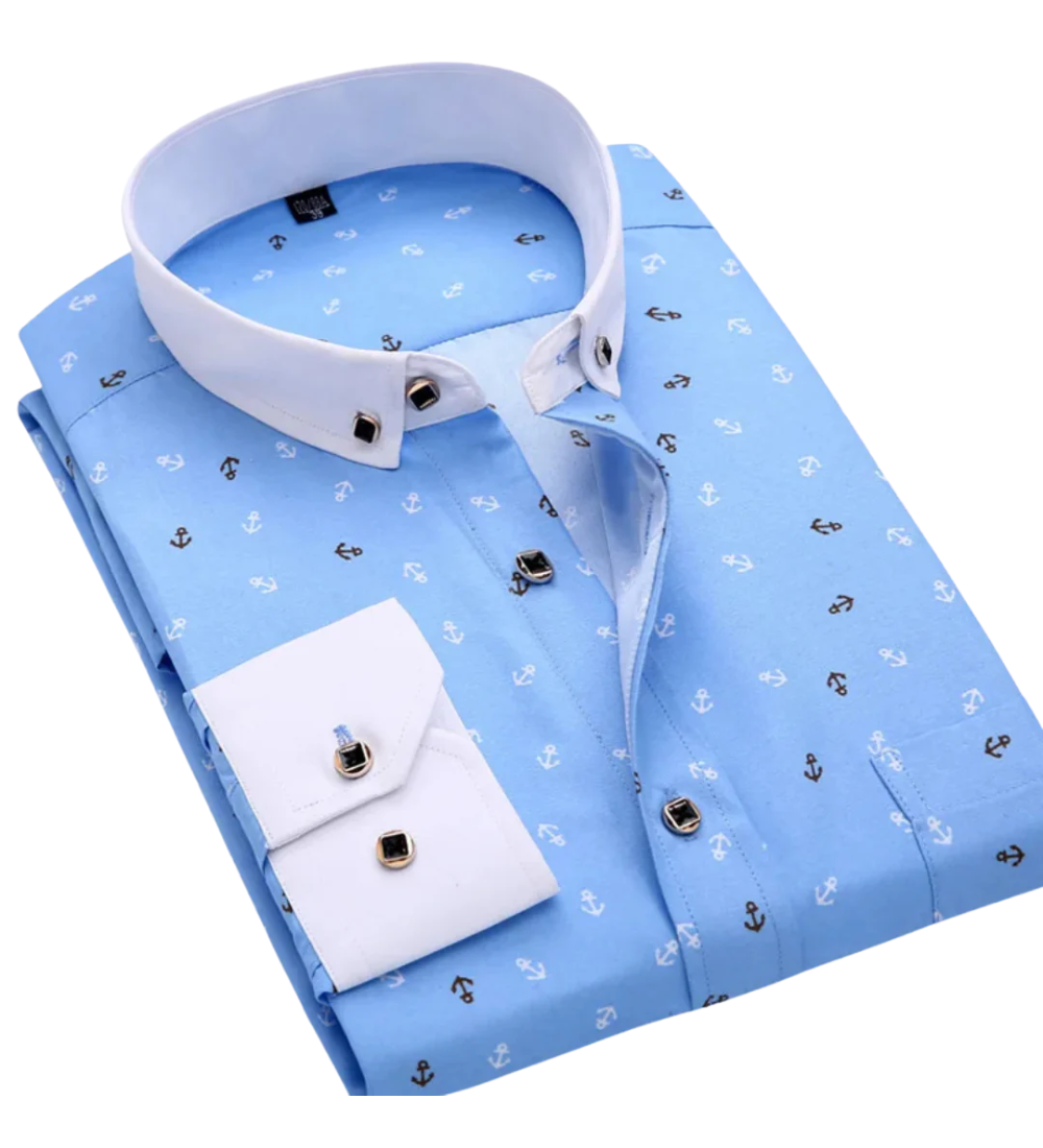 Givalli - Camisa com estampado náutico