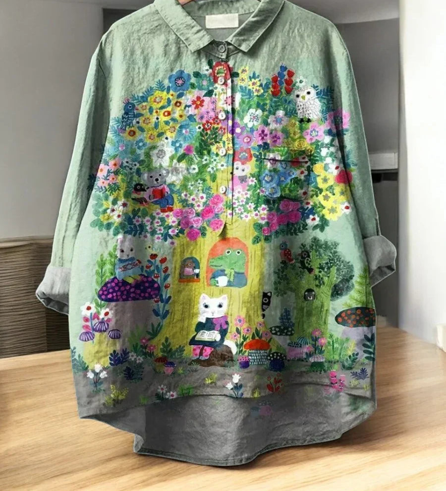 Ottilie | Blusas florais clássicas