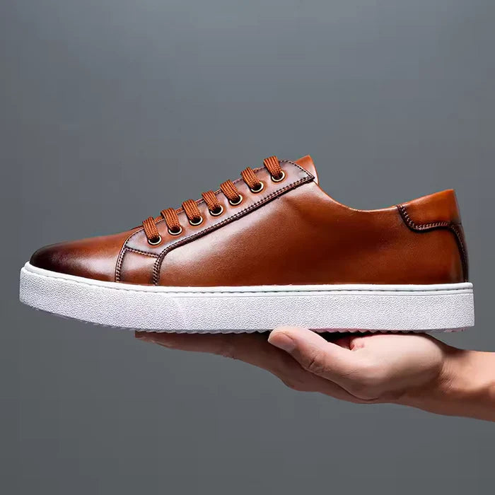 Sapatos de couro Saint -Tropez