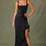 Vestido Corset em Cetim