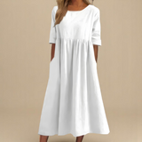 Minea - Vestido elegante  arejado