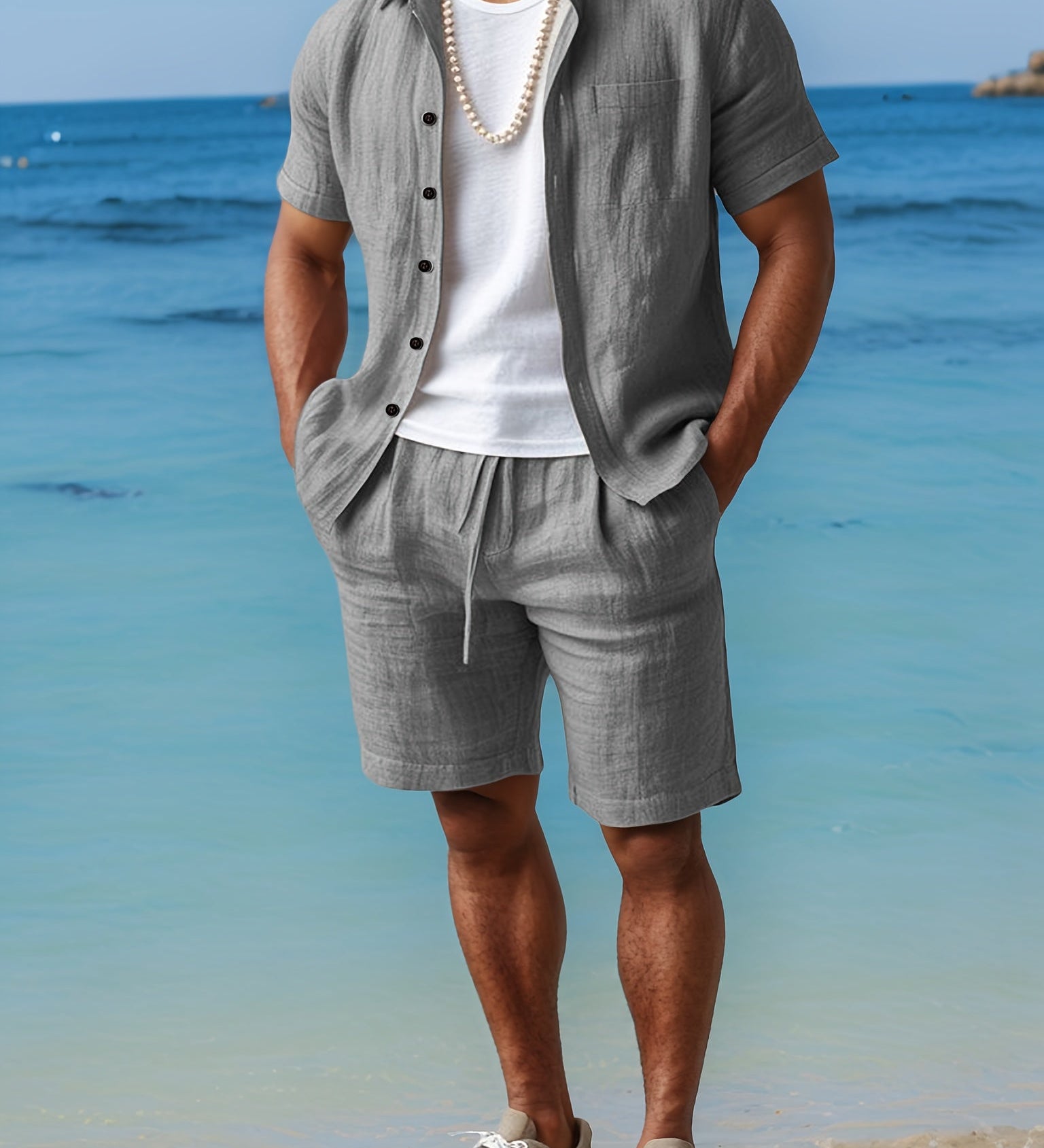 Conjunto de verão elegante