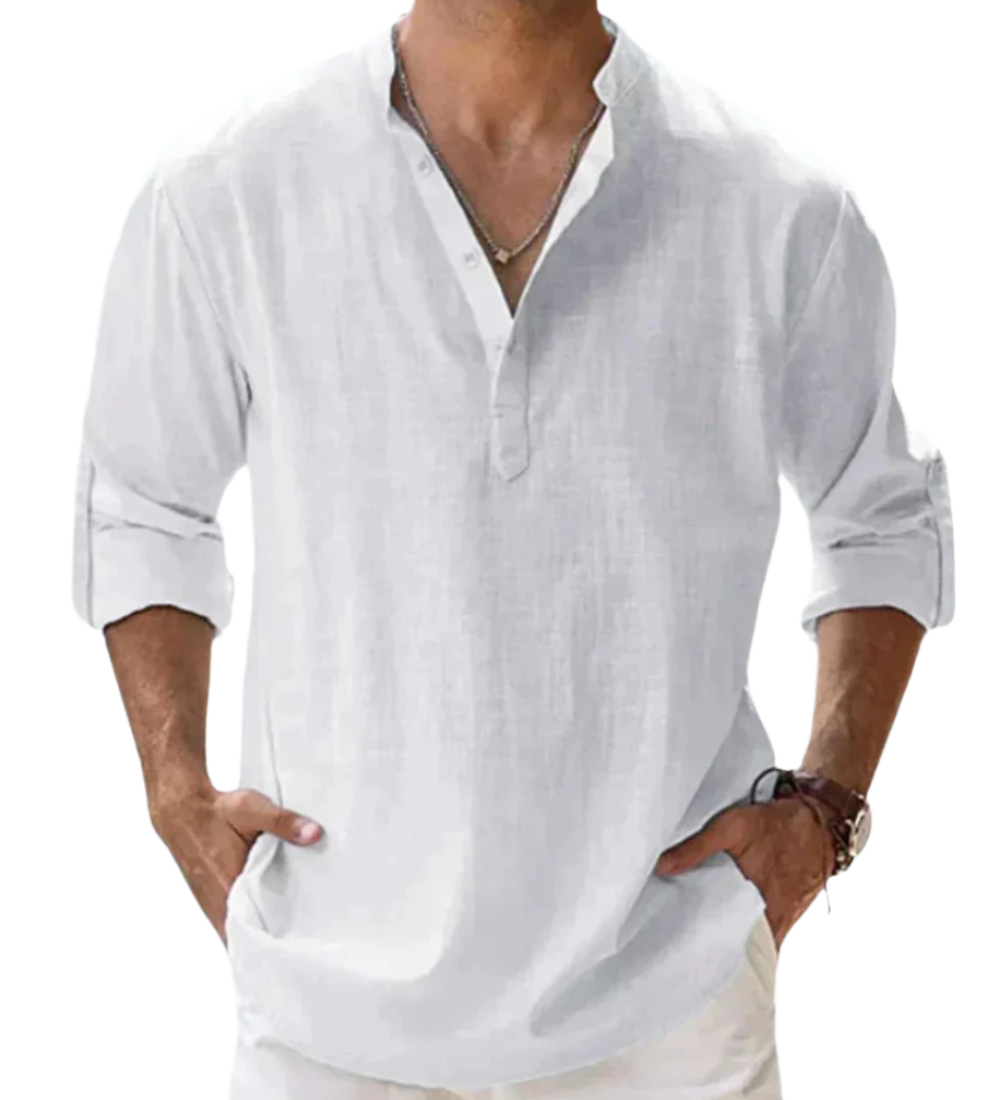 Camisa de algodão Fiorenzo