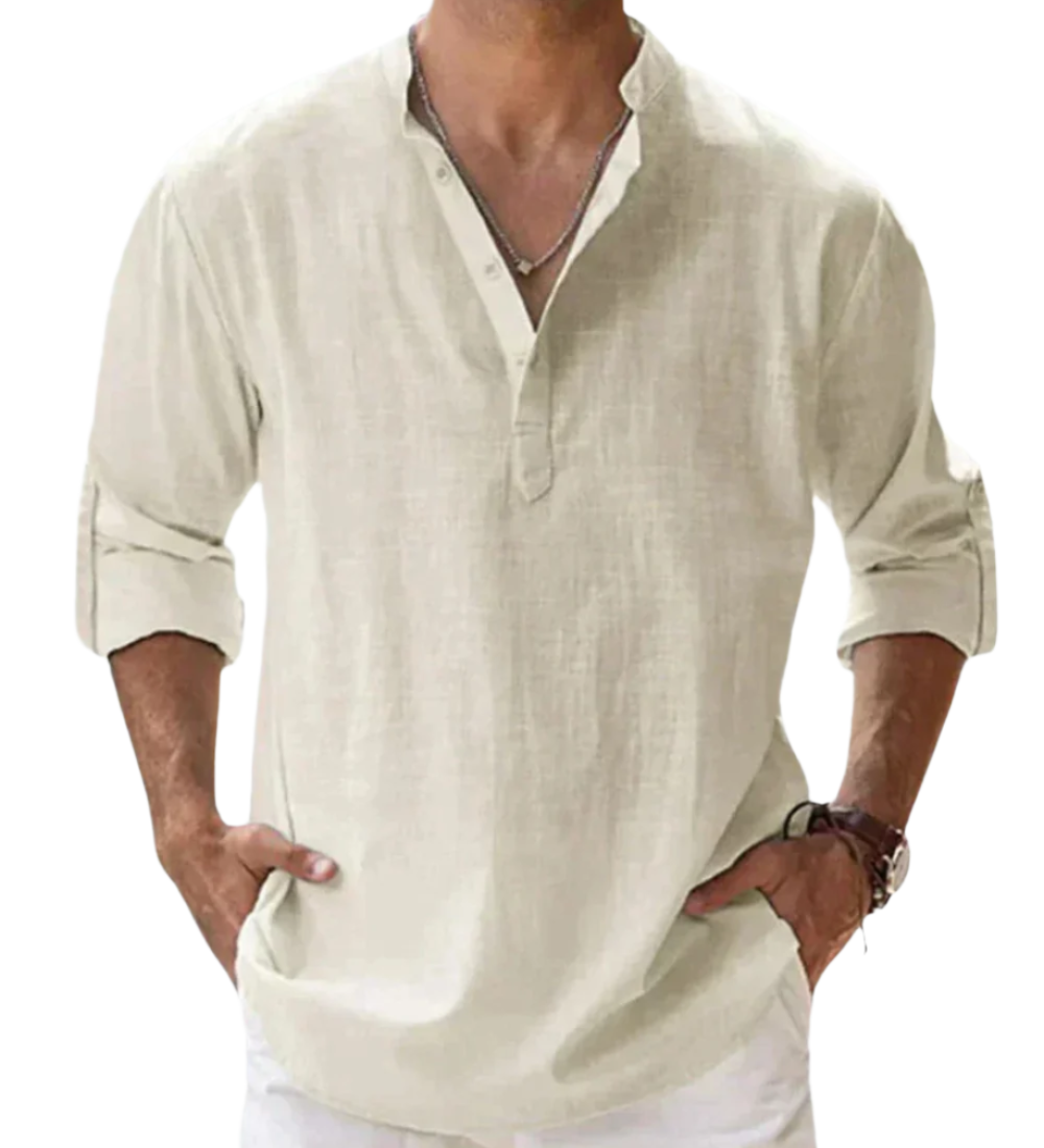 Camisa de algodão Fiorenzo