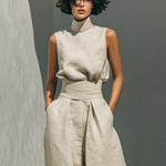 Moda Lusitana - Conjunto de Algodão e Linho