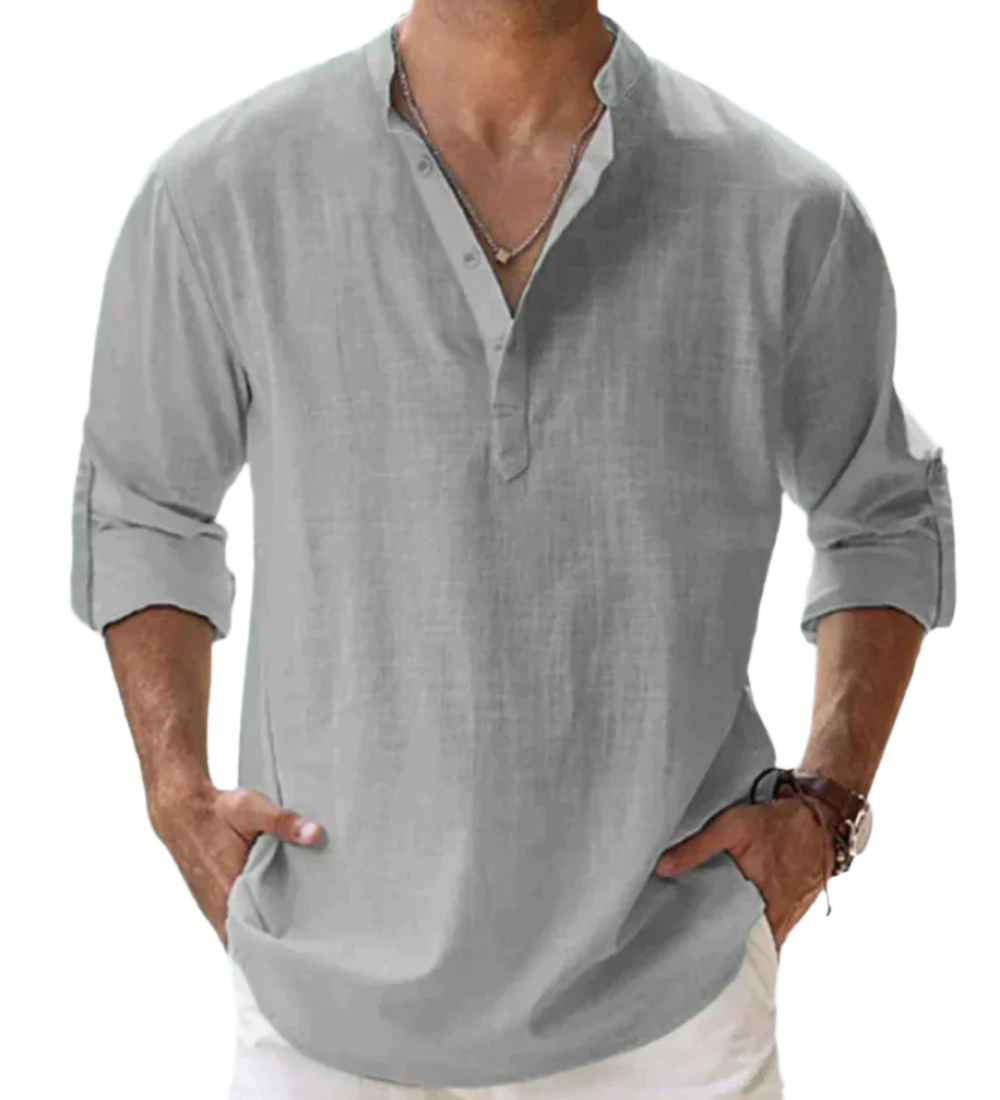 Camisa de algodão Fiorenzo