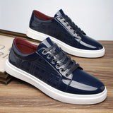 Sapatos de couro elegantes