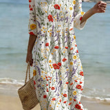 Moda Lusitana - Vestido de Verão Bordado