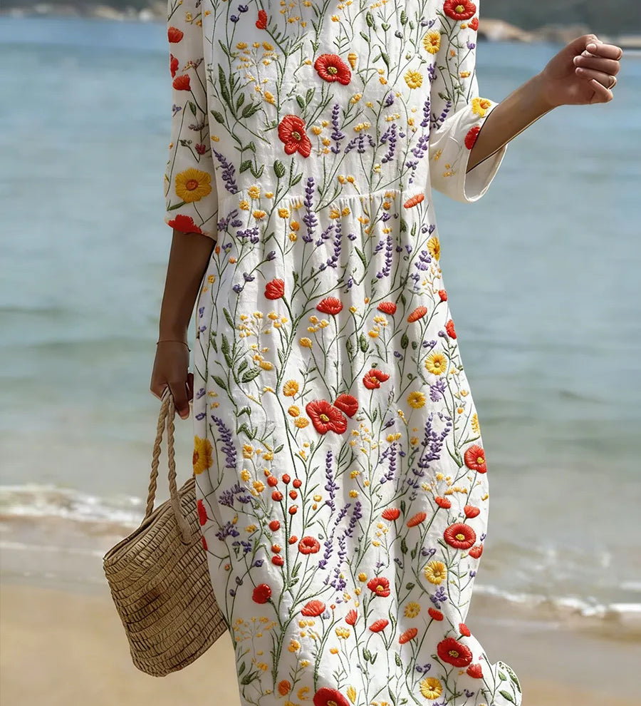 Moda Lusitana - Vestido Estampado Floral