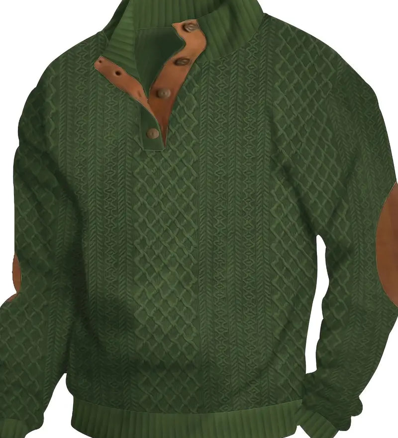 Camisola elegante com botões