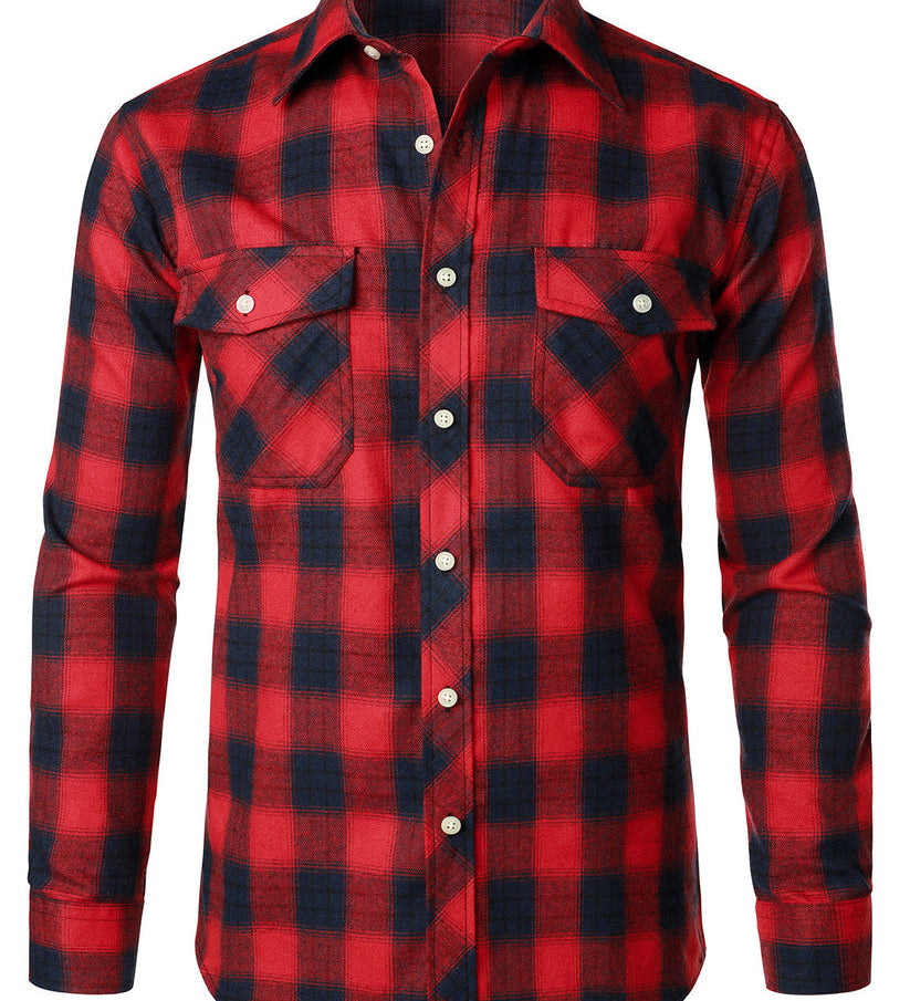 Camisa xadrez elegante