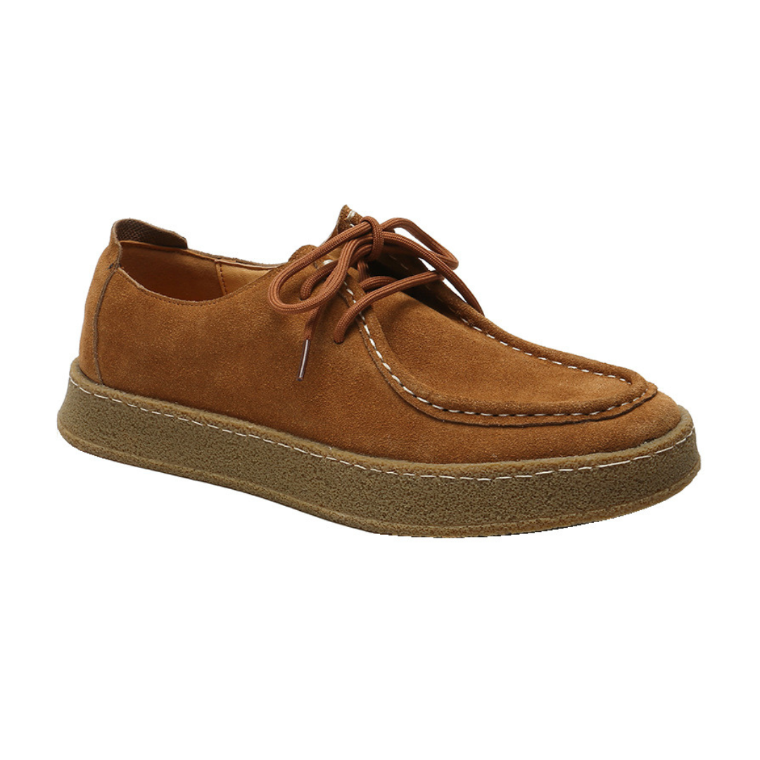 Sapatos casuais de camurça para a cidade