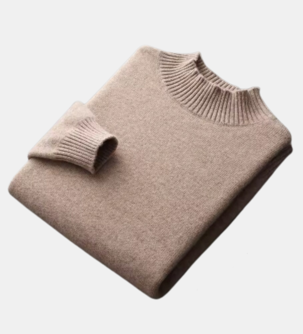 Camisola de gola alta Mercurius em lã