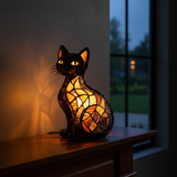 Gato Meia-Noite de Cristal