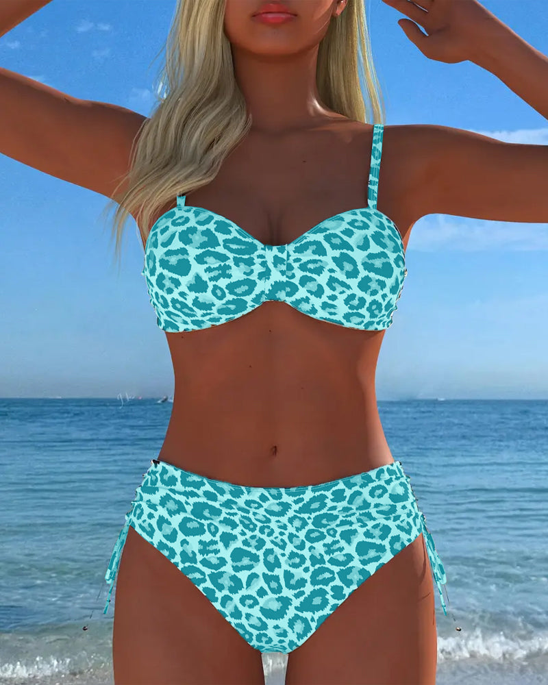 Moda Lusitana - Biquíni Leopardo Estilo Férias