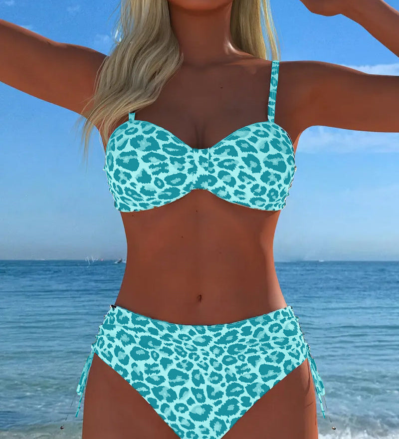 Moda Lusitana - Biquíni Leopardo Estilo Férias