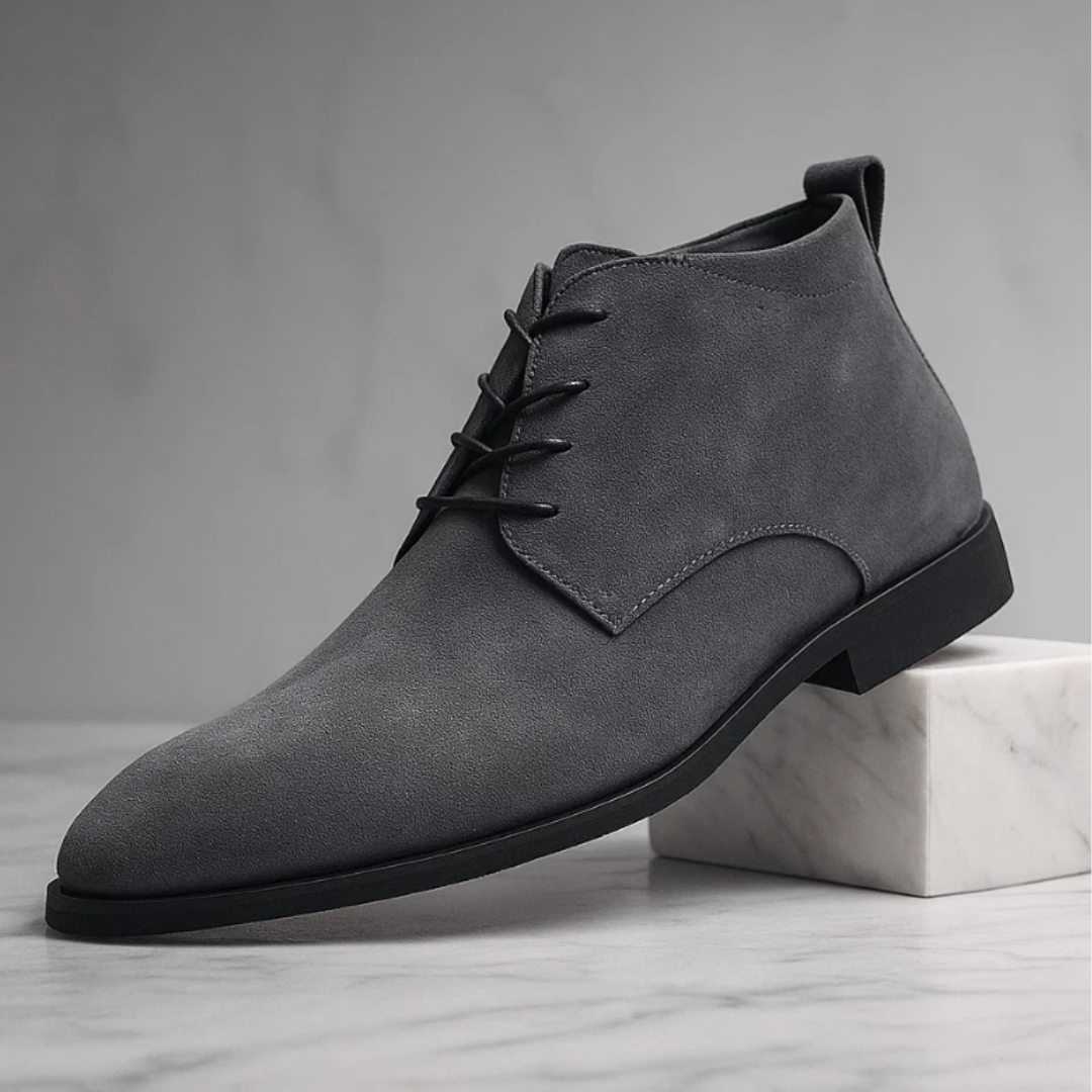 Botas de camurça elegantes