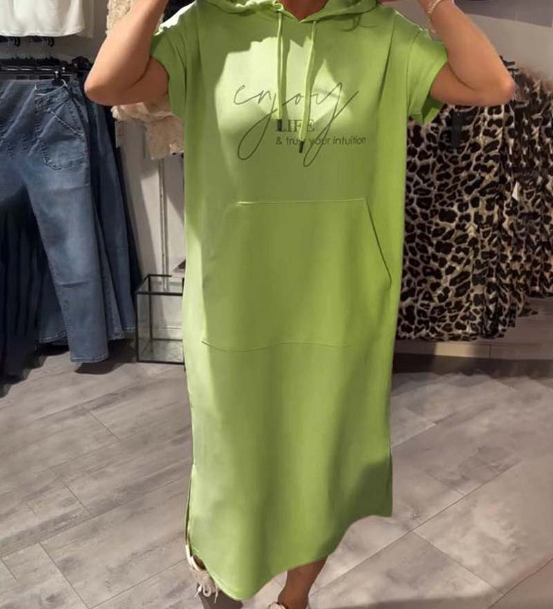 Saskia™ | Vestido casual com capuz