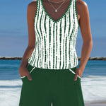 Moda Lusitana - Conjunto de Tankini com Estilo Casual