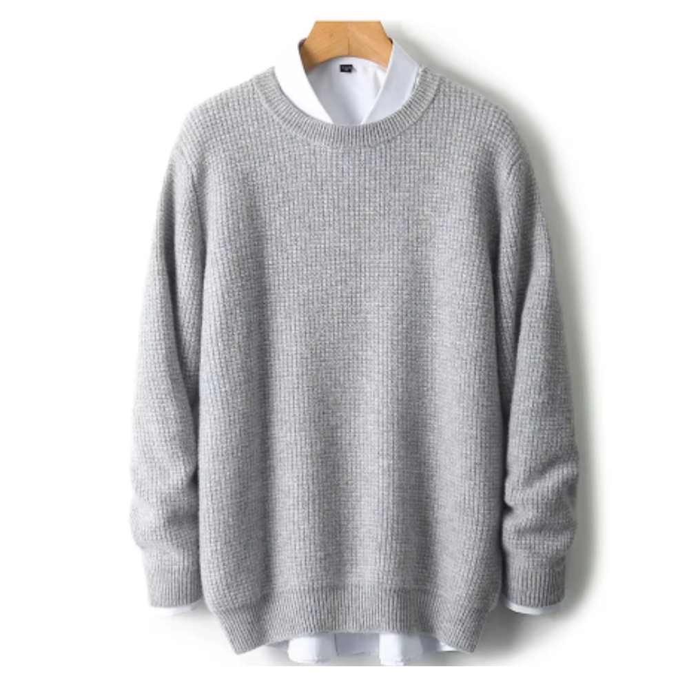 Camisola de malha de caxemira elegante
