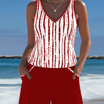 Moda Lusitana - Conjunto de Tankini com Estilo Casual