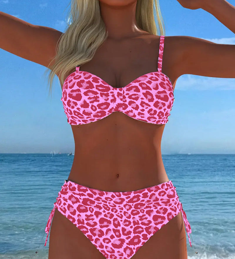 Moda Lusitana - Biquíni Leopardo Estilo Férias