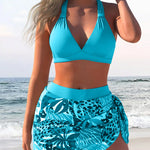Moda Lusitana - Biquíni com Saia Estampada