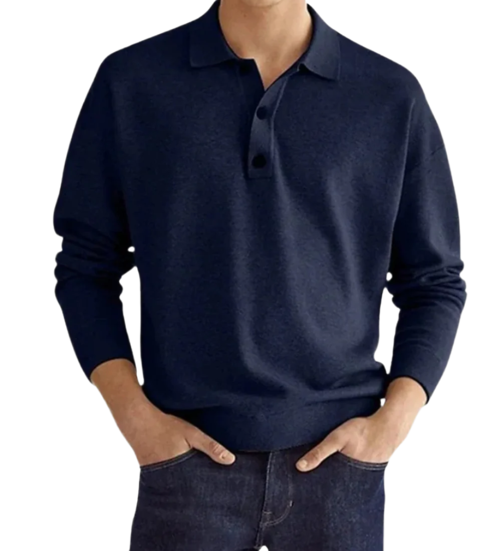 Camisola pólo elegante