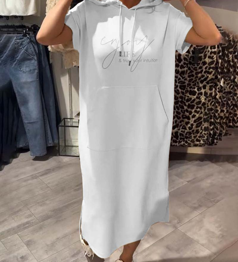 Saskia™ | Vestido casual com capuz