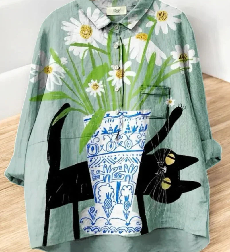 Erna | Blusas florais clássicas