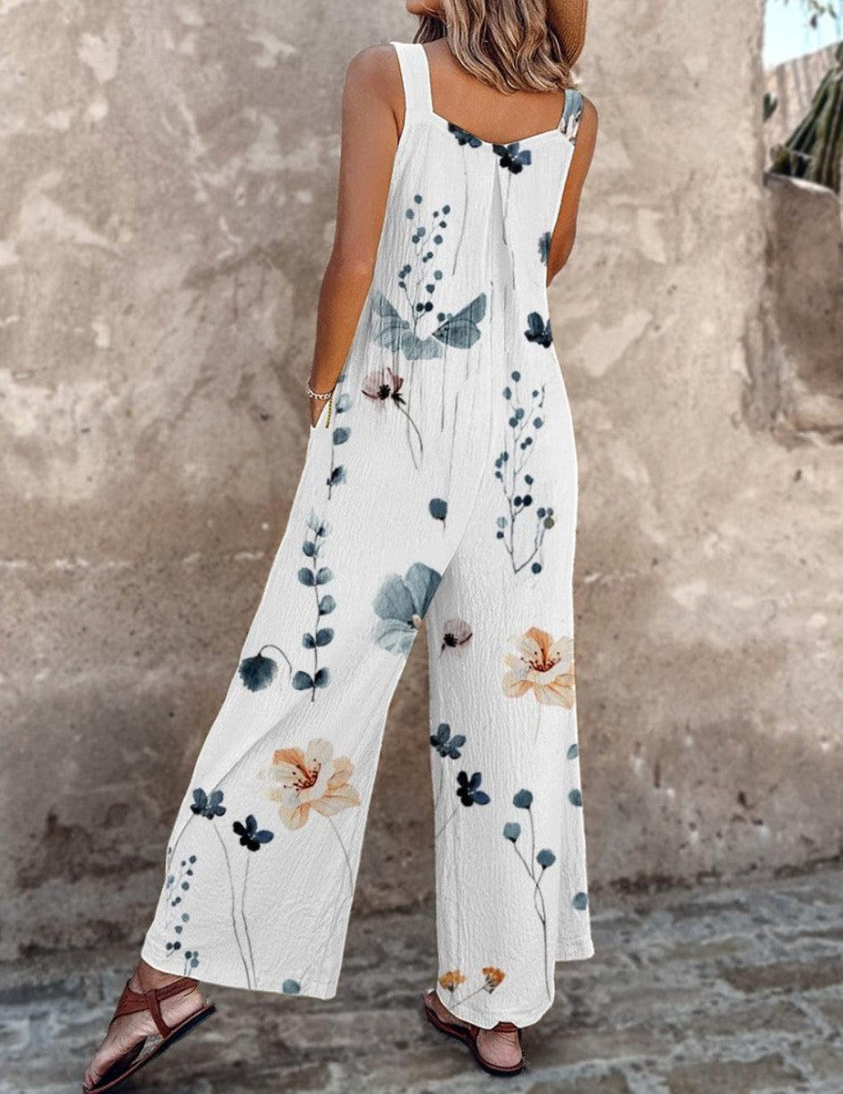 Moda Lusitana - Macacão Estampado Confortável