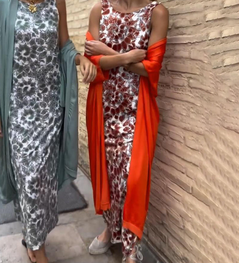 VIVIANA | Conjunto elegante de duas peças com ajuste confortável para férias e passeios de verão