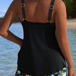 Moda Lusitana - Tankini Listrado com Calção
